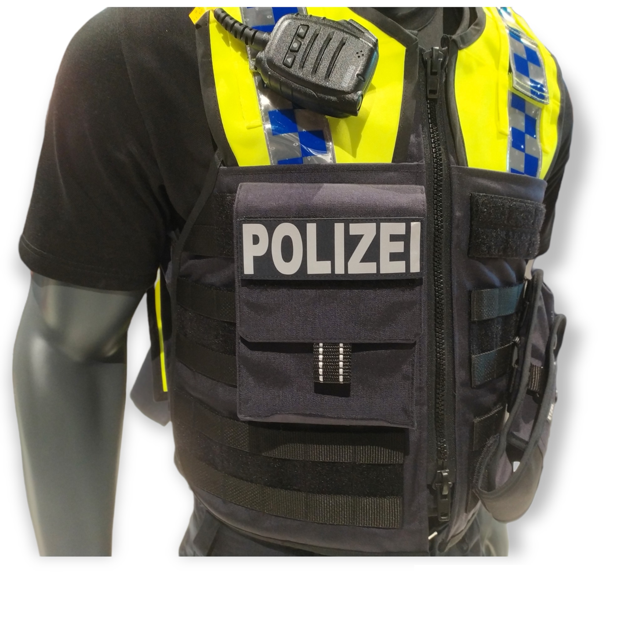Polizei Molle Organizer ✪ f. Schutzweste ✪ Tasche/Holster in