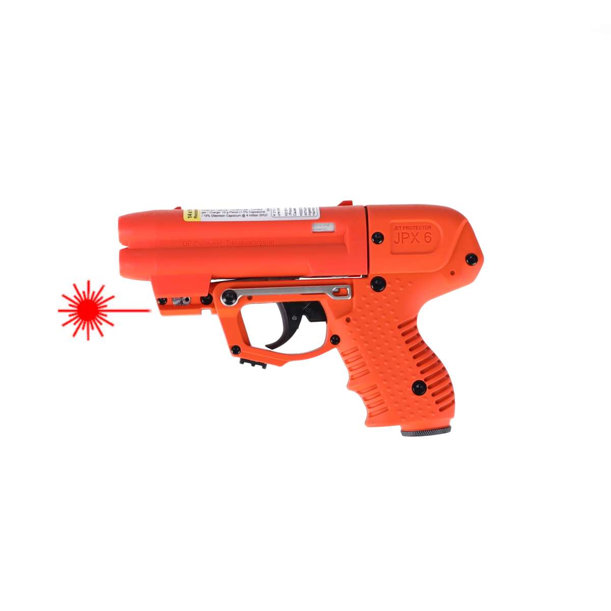 JPX6 Jet Protector Speedloader, orange Zivilversion zur Tierabwehr