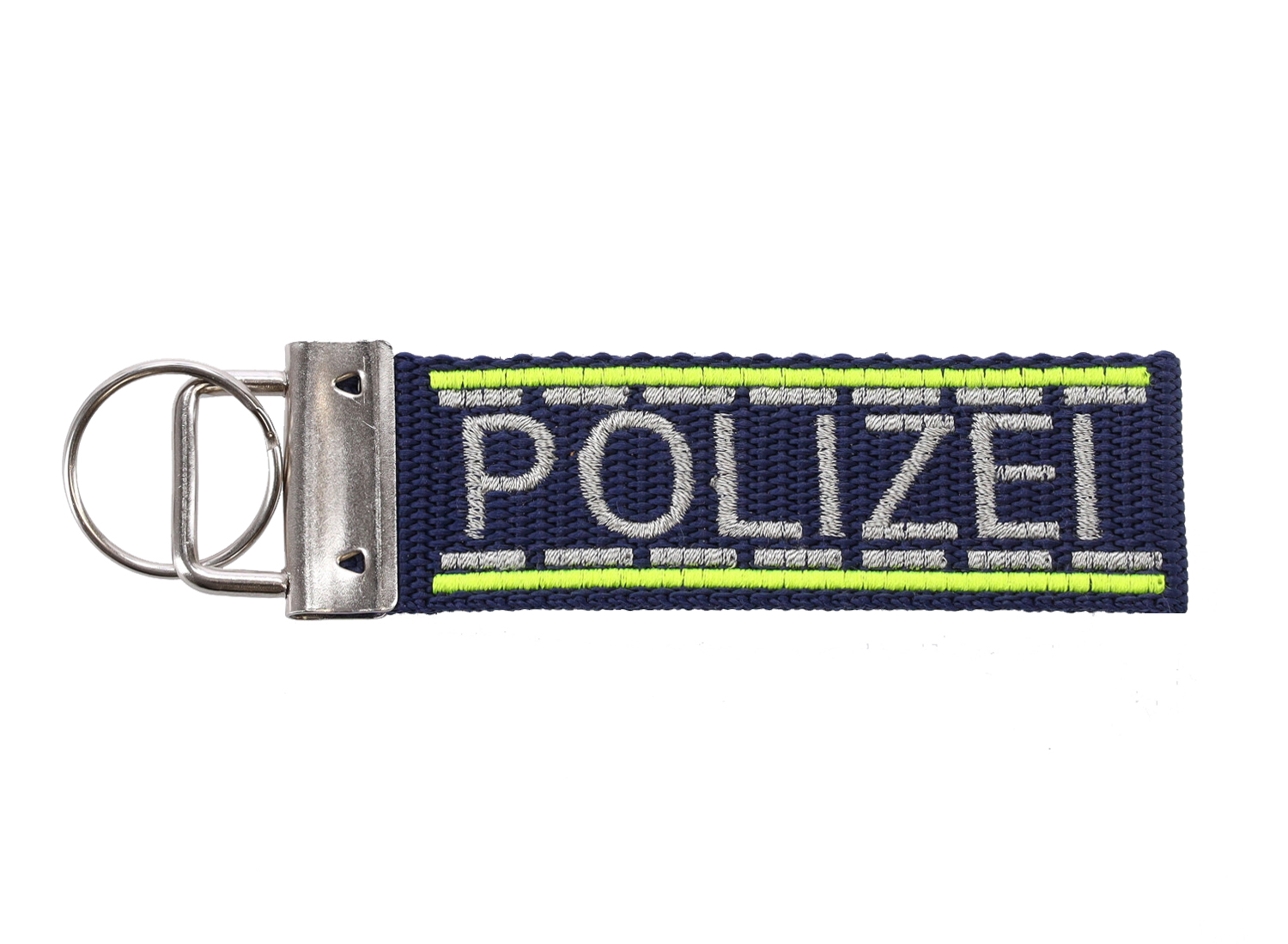 Polizei Schlüsselband 2 Schlüsselbänder Mit Abnehmbarem Anhänger – 'Thin Blue Line' Design Für Polizei & Strafverfolgung Lanyard Schlüsselband