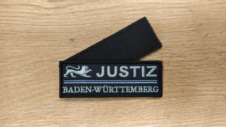 Abzeichen Justiz Baden-Württemberg tarn mit/ohne Klett 