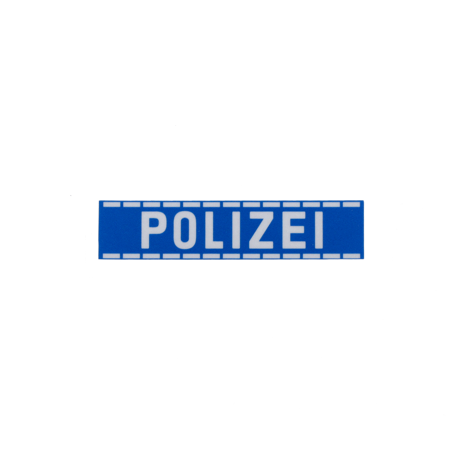 Reflektierende Aufkleber mit Gaps POLIZEI 18 x 81mm, Aufschriften, Uniformeffekte/Abzeichen, Polizei / Ordnungsbehörden