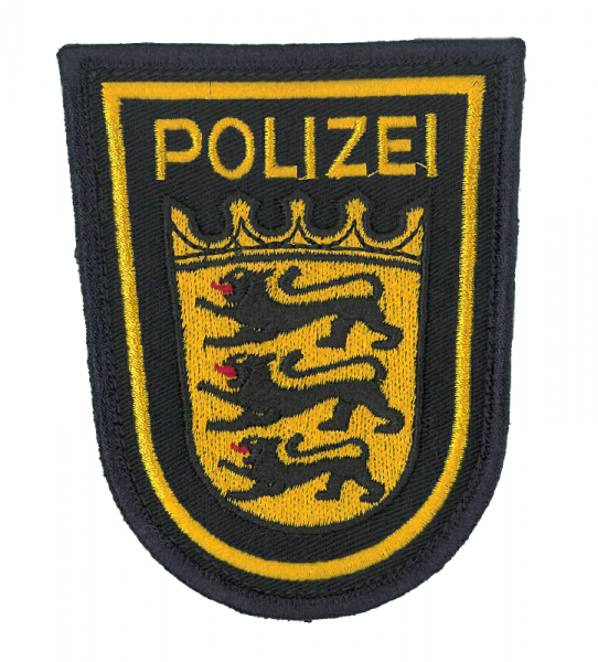 Stoffabzeichen gewebt Polizei Abzeichen BGS mit Klett